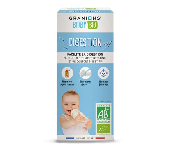 Digestion bio baby Granions - flacon-pipette de 125ml