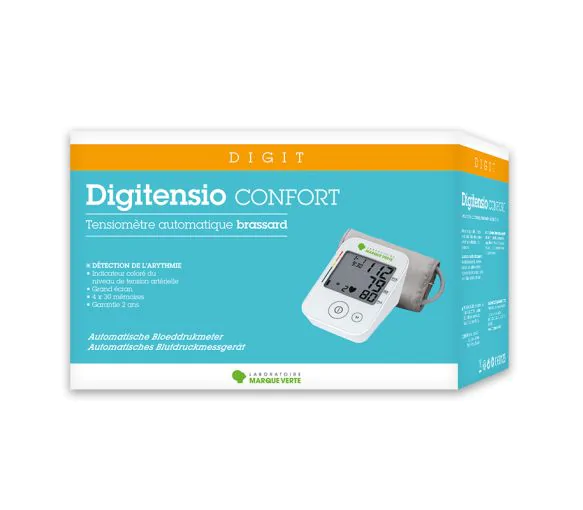 Digitensio Confort Tensiomètre brassard Marque Verte - un tensiomètre