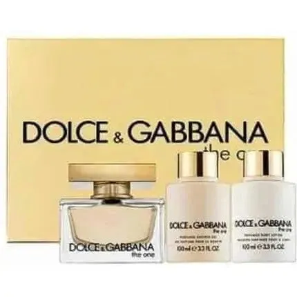 Dolce & Gabbana The One Set 3 Pcs