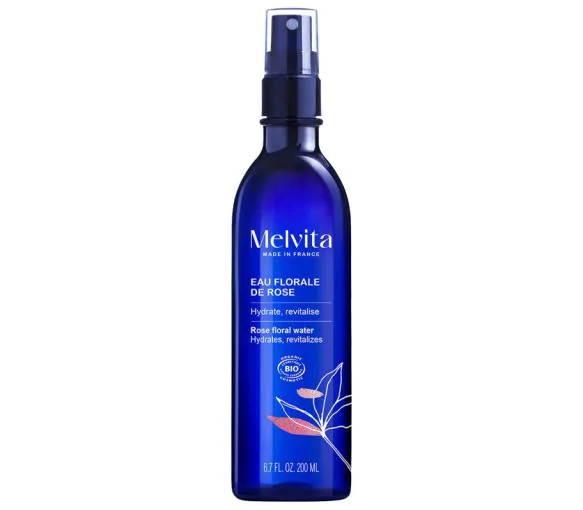 Eau florale de rose bio Melvita - flacon 200 ml