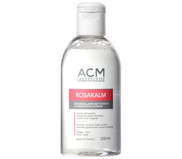 Eau micellaire nettoyante Rosakalm ACM - flacon de 250 ml