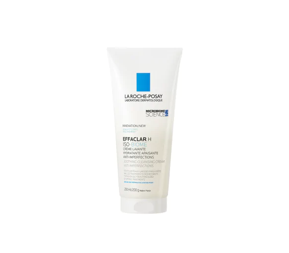 Effaclar H Iso-biome Crème lavante hydratante apaisante anti-imperfections La Roche-Posay - tube de 200ml