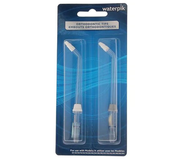 Embouts orthodontiques Waterpik - 2 embouts