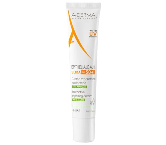 Epitheliale A.H Ultra Crème réparatrice protectrice SPF50+ A-derma - tube de 40 ml