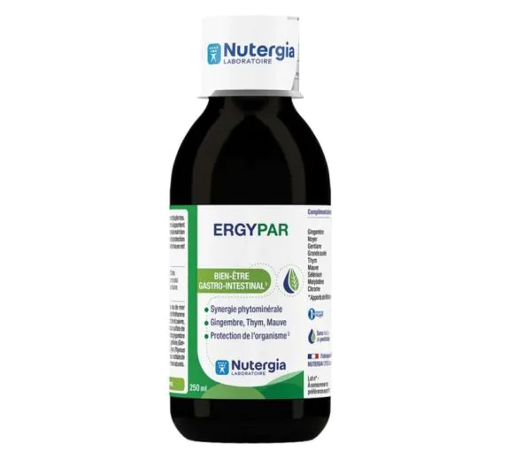 Ergypar solution buvable Nutergia - flacon de 250ml