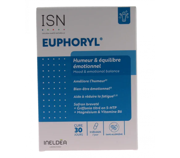 Europhyl humeur & équilibre émotionnel Ineldea - boite de 90 gélules