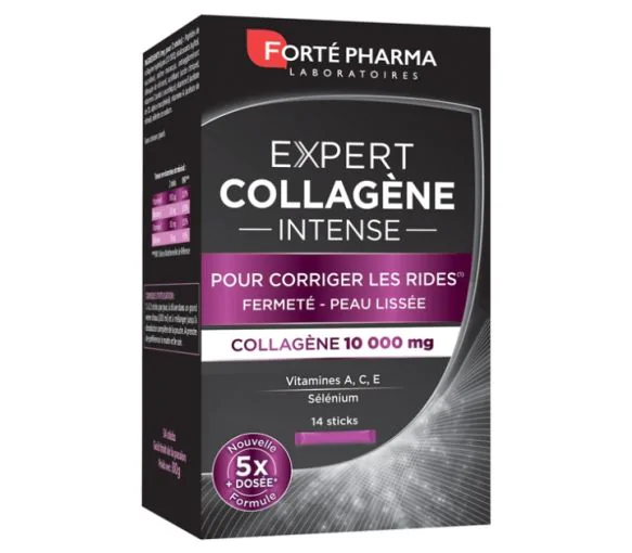 Expert collagène intense Forté Pharma - boîte de 14 sticks