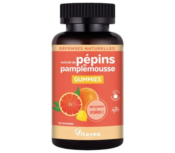 Extrait de pépins de pamplemousse Vitavea - pot de 30 gummies