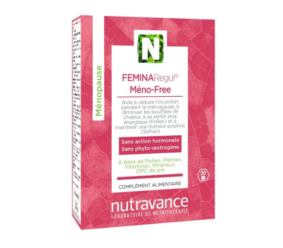 FEMINARegul Méno-Free Nutravance - boîte de 30 comprimés