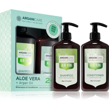 Arganicare Aloe Vera Duo Box Gift Set (Hydrating Effect)