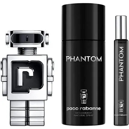 Paco Rabanne Phantom Set and + Deodorant Eau de Toilette 50ml Unisexe