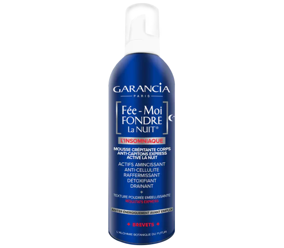 Fée-Moi Fondre La Nuit mousse crépitante minceur Garancia - tube de 400 ml