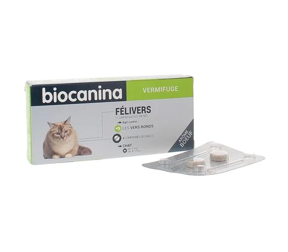 Félivers Biocanina - boîte de 4 comprimés