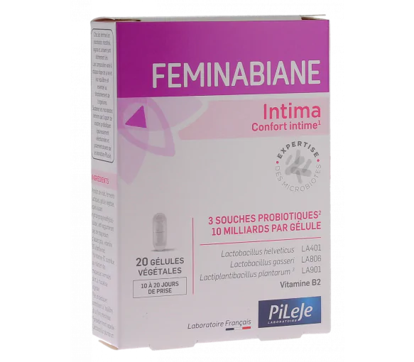 Feminabiane intima confort intime Pileje - boite de 20 gélules