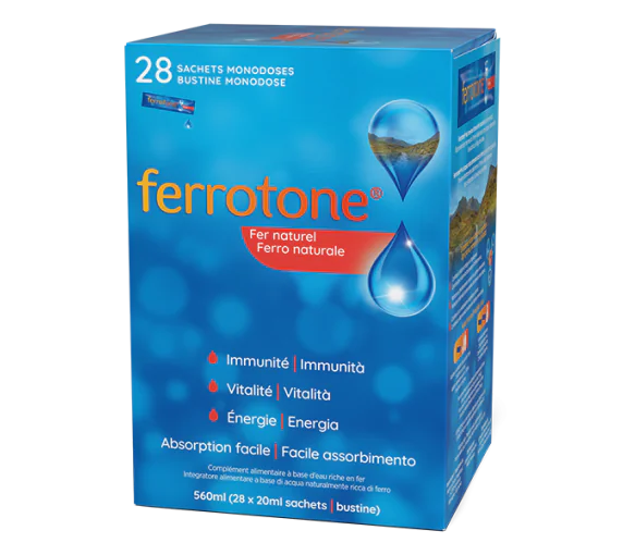 Ferrotone original Famadem - boîte de 28 sachets