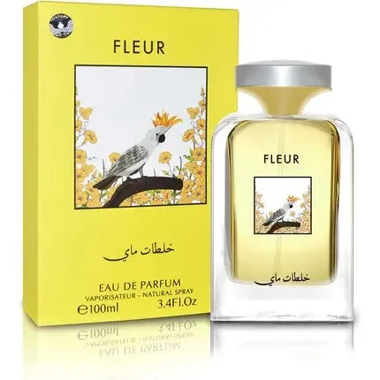 Fleur 100ml Eau de Arabian Parfum Fresh Floral Fragrance Long Lasting Effect Natural Spray Vaporizer Homme and Women Unisex