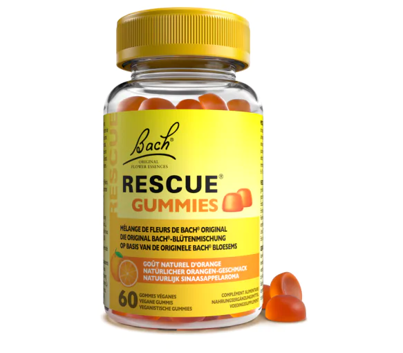 Fleurs de Bach Gummies Rescue goût orange - pot de 60 gommes