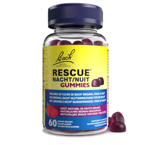 Fleurs de Bach Gummies Rescue nuit goût fruits rouges - pot de 60 gommes
