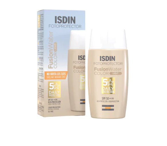 Fusion water color light SPF 50 Fotoprotector Isdin - flacon de 50 ml