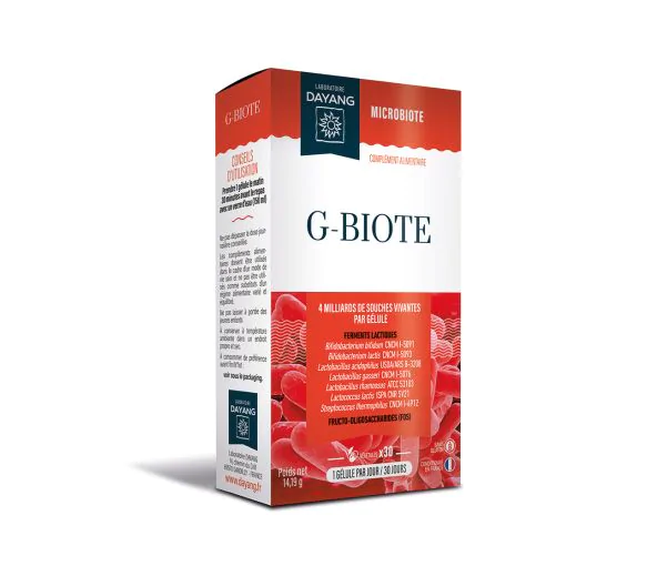 G-Biote microbiote Dayang - boîte de 30 gélules