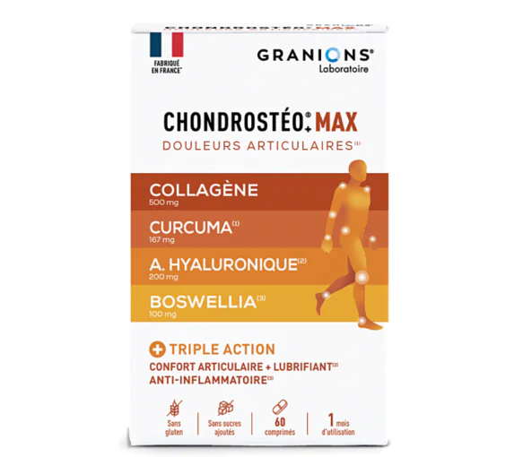 Chondrostéo+ max Granions - boite de 60 comprimés