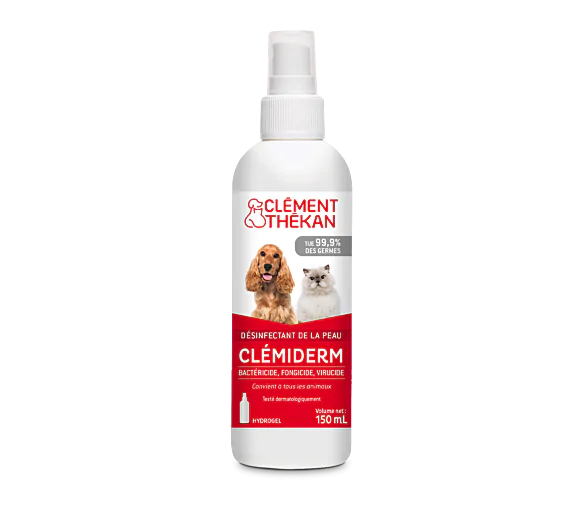 Clémiderm désinfectant de la peau Clément Thékan - spray de 150ml