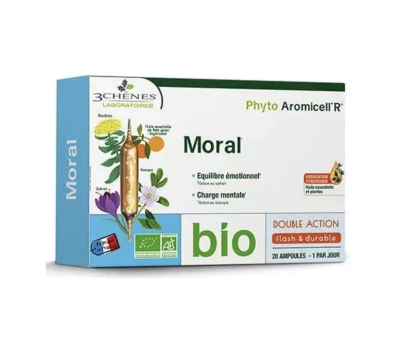 Phyto Aromicell'R moral 3 Chênes - boite de 20 ampoules
