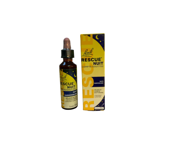 Rescue nuit harmonieuse Fleurs de Bach - flacon de 20ml