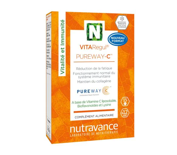 VITARegul Pureway-C Nutravance - boîte de 15 comprimés