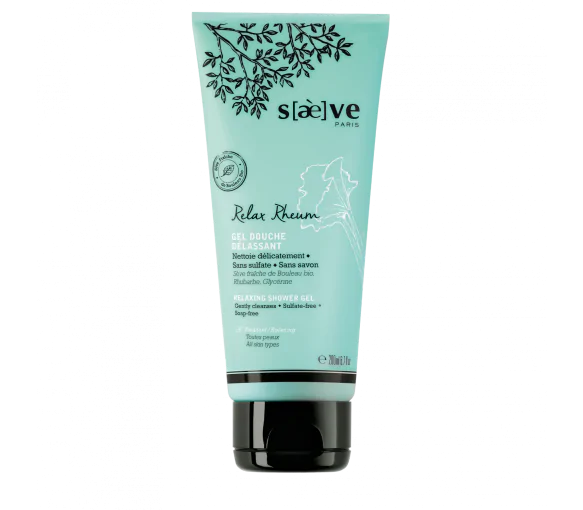 Gel Douche Délassant Relax Rheum Saeve - Tube de 200 ml
