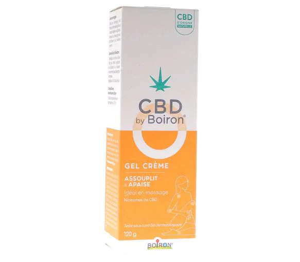 Gel crème CBD by Boiron - tube de 120ml