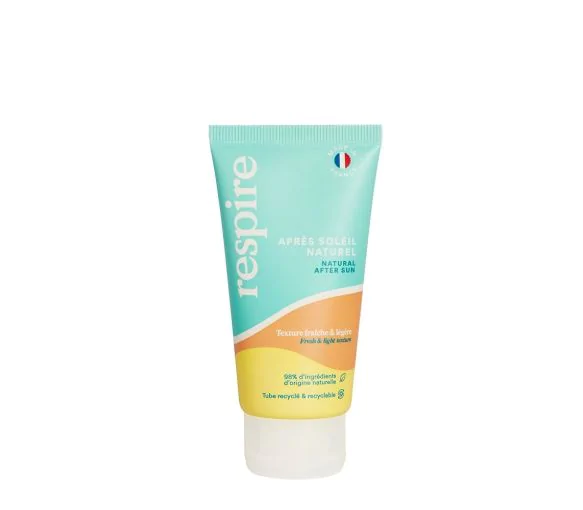 Gel-crème après-soleil naturel Respire - tube de 50 ml