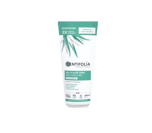 Gel d'Aloe Vera bio Centifolia - tube de 200 ml