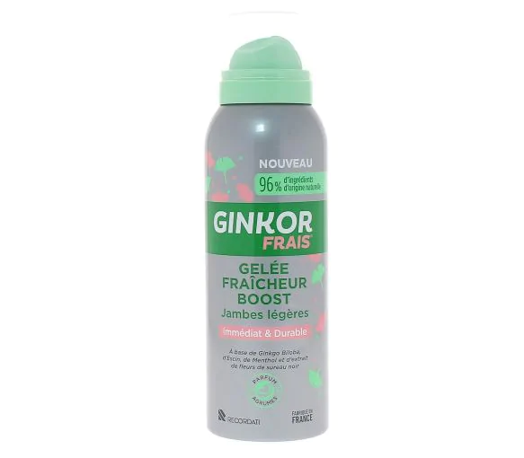Gelée fraicheur Boost jambes légères Ginkor - flacon de 100ml