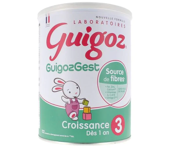 Gest Croissance lait 3ème âge Guigoz - pot de 800 g