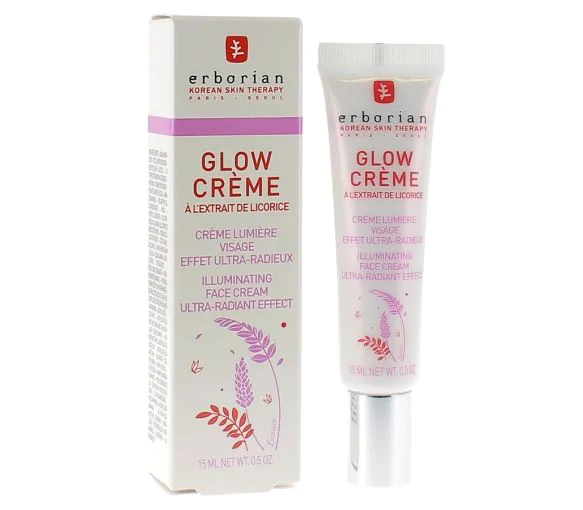 Glow crème Erborian - tube de 15 ml