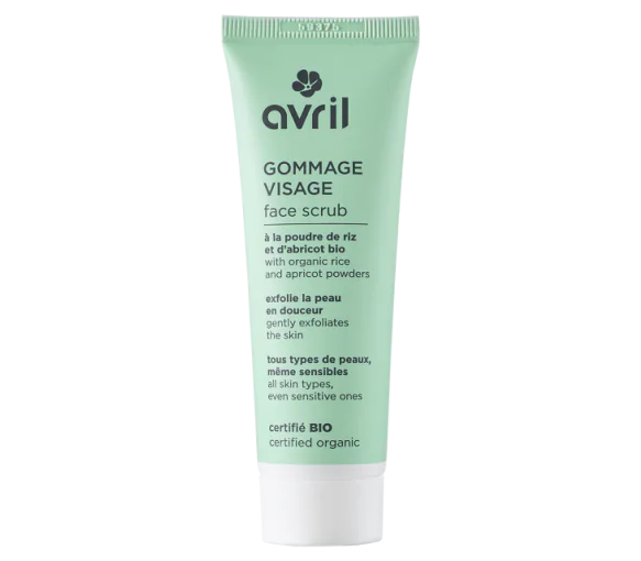 Gommage visage bio Avril - tube de 50 ml