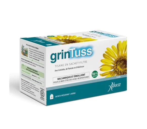 GrinTuss Tisane Aboca - boîte de 20 sachets