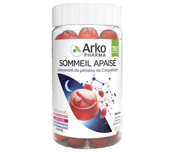 Gummies sommeil apaisé Arkopharma - pot de 60 gommes