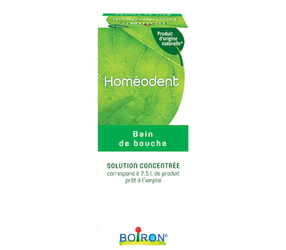 Homéodent bain de bouche Boiron - flacon de 125ml