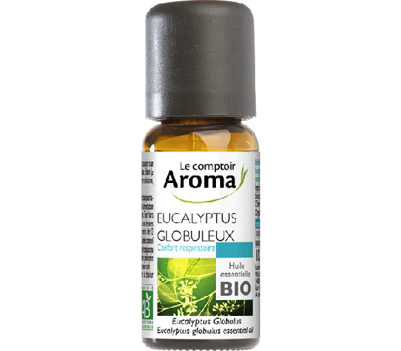 Huile essentielle Eucalyptus globuleux bio Le Comptoir Aroma - flacon de 10ml