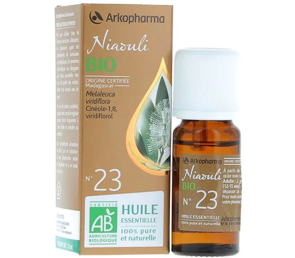 Huile Essentielle Niaouli Bio n°23 Arkopharma - flacon de 10 ml
