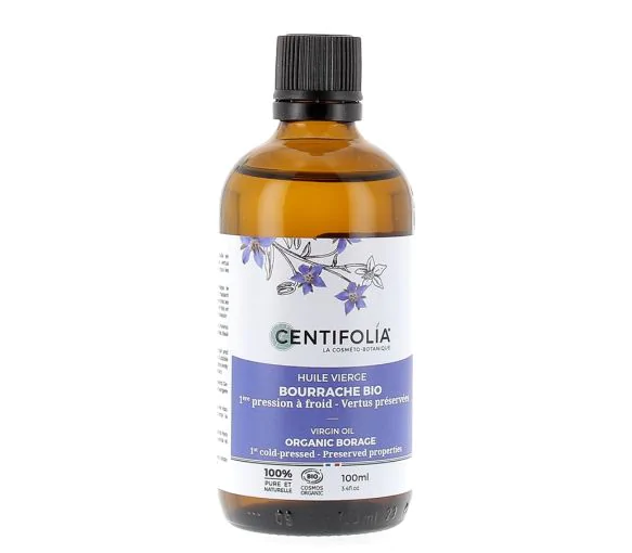 Huile vierge de Bourrache bio Centifolia - flacon de 100ml
