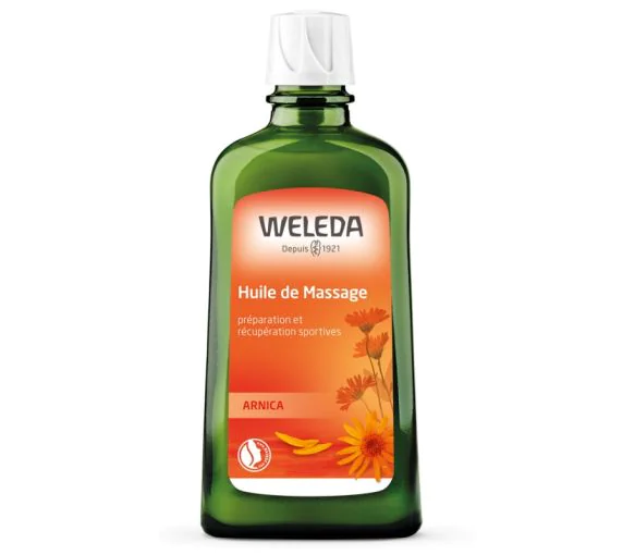 Huile de massage à l'Arnica Weleda - flacon de 200 ml