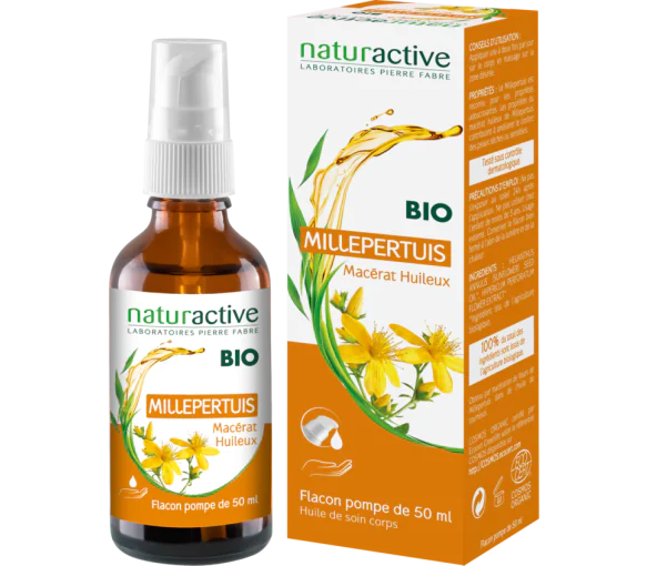 Huile de millepertuis Bio Naturactive - flacon de 50 ml