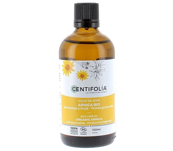 Huile de soin Arnica bio Centifolia - flacon de 100 ml