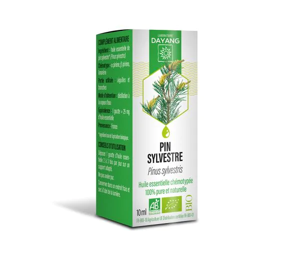 Huile essentielle Pin sylvestre bio Dayang - Flacon de 10ml