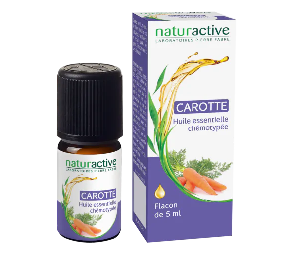 Huile essentielle chémotypée carotte Naturactive - flacon de 5 ml