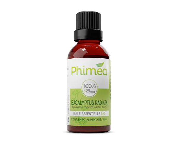 Huile essentielle d'eucalyptus radié bio Phimea - flacon de 30 ml