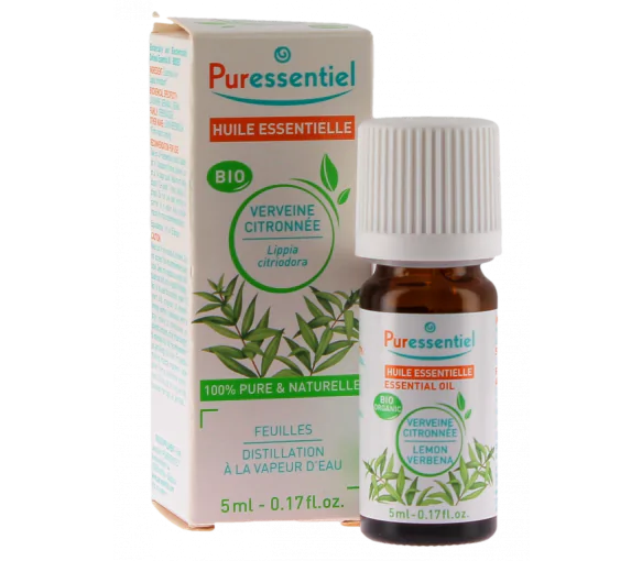 Huile essentielle verveine citronnée Puressentiel - flacon de 5ml